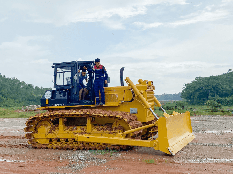 Máy ủi Trung Quốc