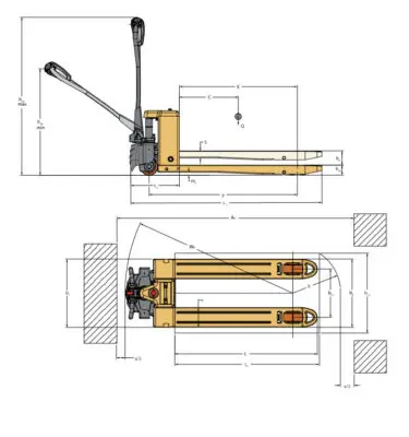 Xe nâng điện tay thấp tự động EPT20H