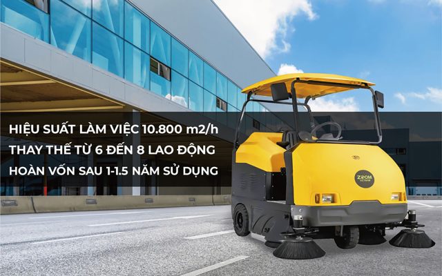 Xe Quét Mini Tiết Kiệm Xăng và Công Nghệ Quét Thông Minh