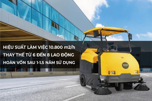 Xe Quét Sàn Mini: Lợi Ích Trong Tiết Kiệm Chi Phí Và Thời Gian