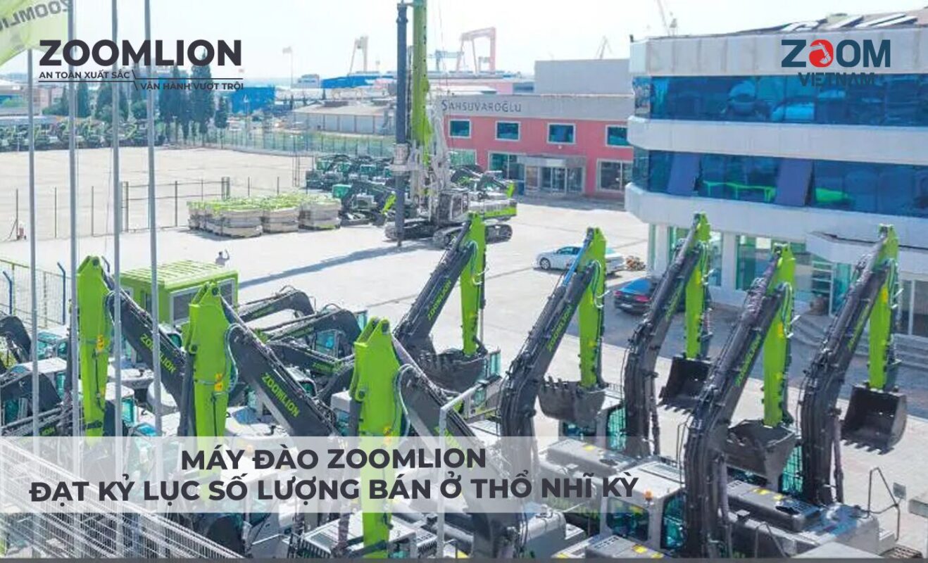 Máy đào mới của Zoomlion