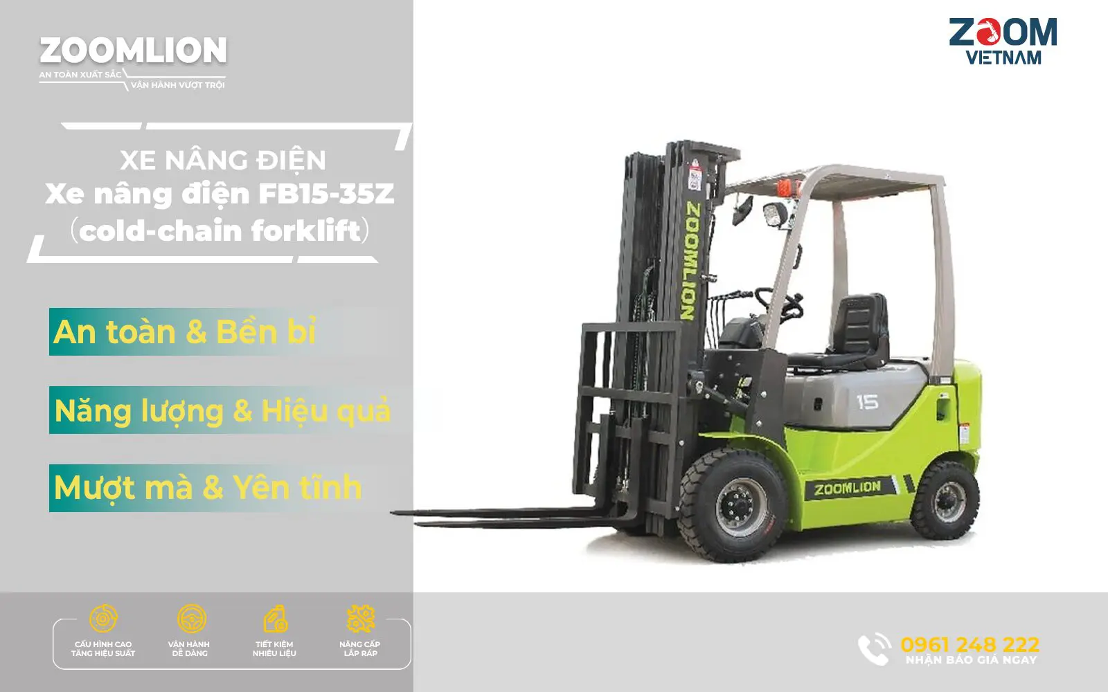 Xe nâng điện FB15-35Z