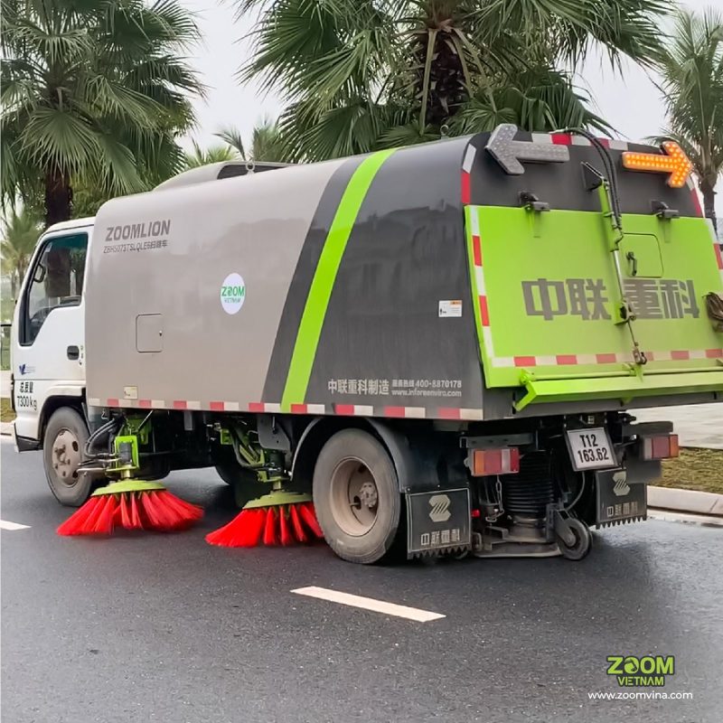 Xe quét rác hút bụi Zoomlion ZBH5073 4,5 khối