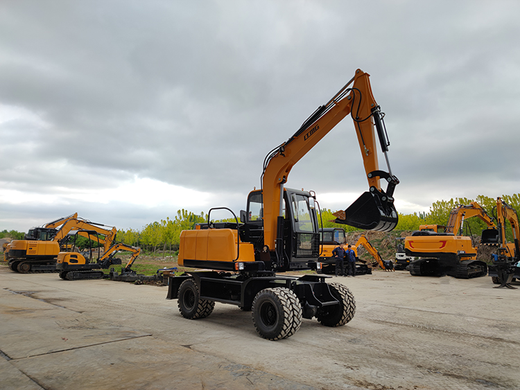 MÁY XÚC ĐÀO BÁNH LỐP LTMG-LWE70