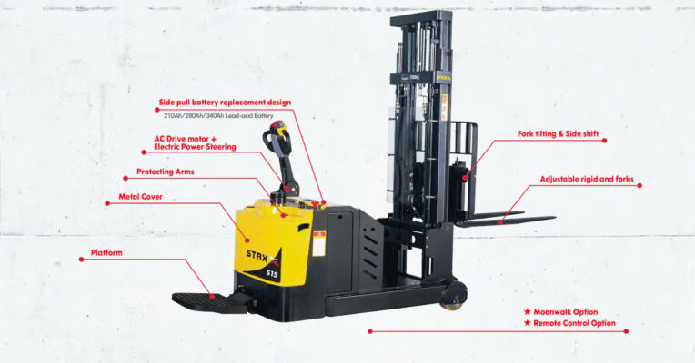 XE NÂNG PALLET TẦM CAO 2 TẤN CBES20