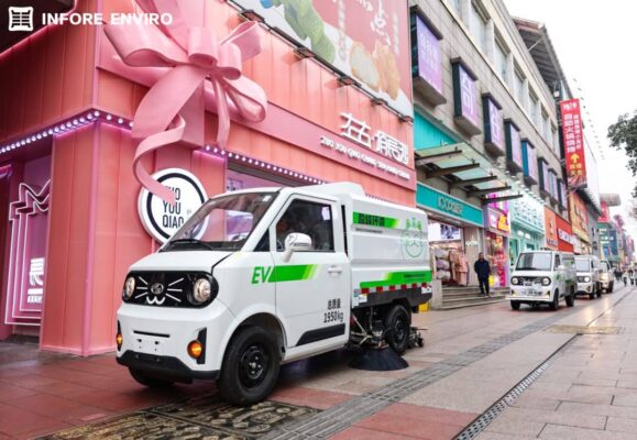 Xe Rửa Và Quét Đường Điện ZBH5020TXSSHBEV