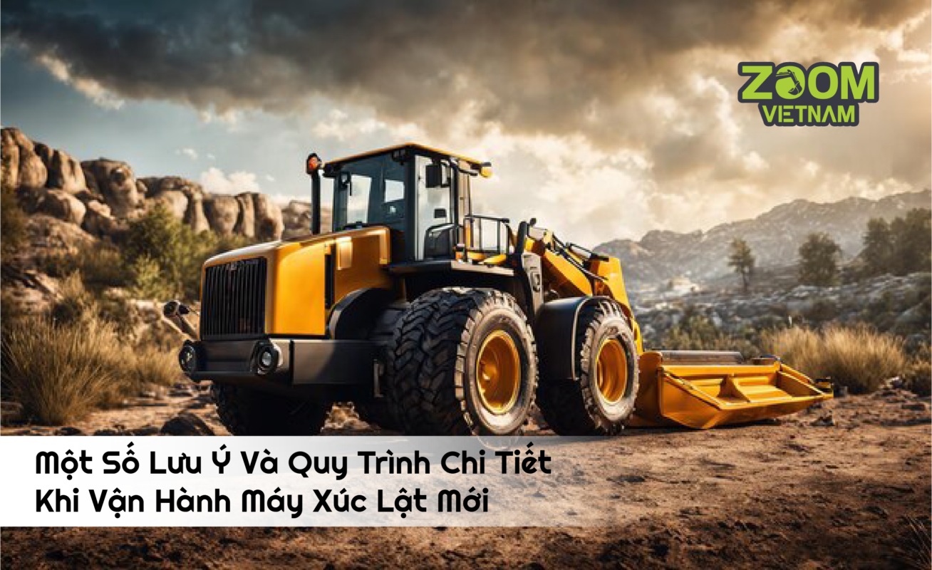 Một Số Lưu Ý Và Quy Trình Chi Tiết Khi Vận Hành Máy Xúc Lật Mới