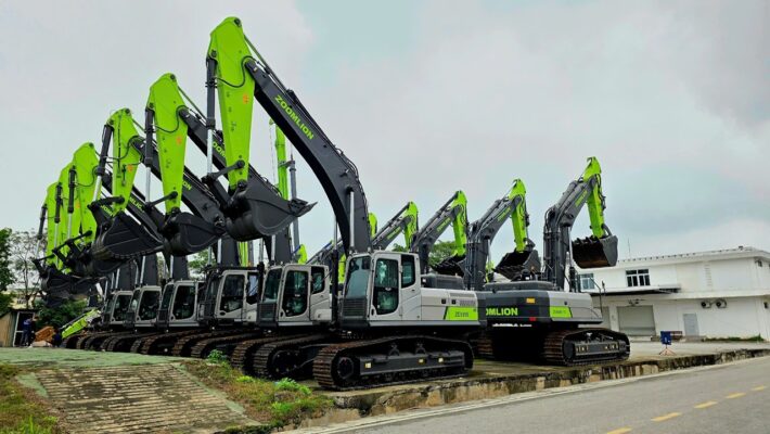 Máy xúc bánh xích