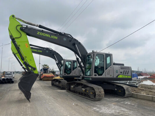 Máy xúc bánh xích