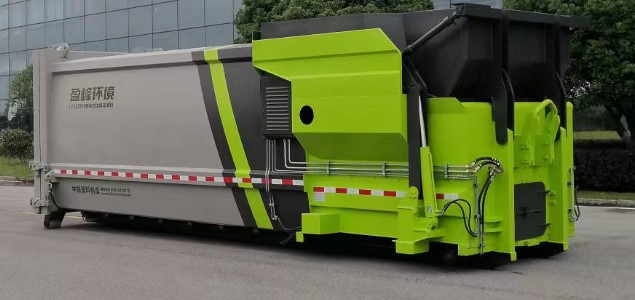 Thùng ép rác di động loại 1, 22m³ LYSZ2201