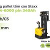 Xe nâng pallet tầm cao Staxx ES20T4-6000, pin 340Ah