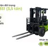 Xe nâng điện đối trọng 3,5 tấn EFX5-351