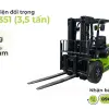 Xe nâng điện đối trọng 3,5 tấn EFX5-351 Zoomlion