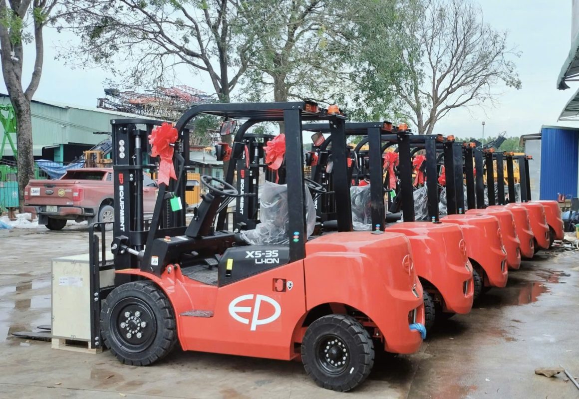 Xe nâng điện đối trọng 3,5 tấn EFX5-351