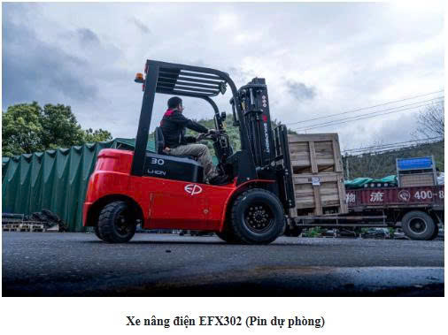 Xe nâng điện ngồi lái EP X3
