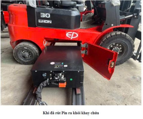 Xe nâng điện ngồi lái EP X3