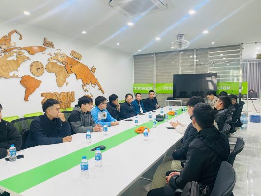 Zoom Việt Nam đón đoàn thực tập sinh Đại học Giao thông Vận tải