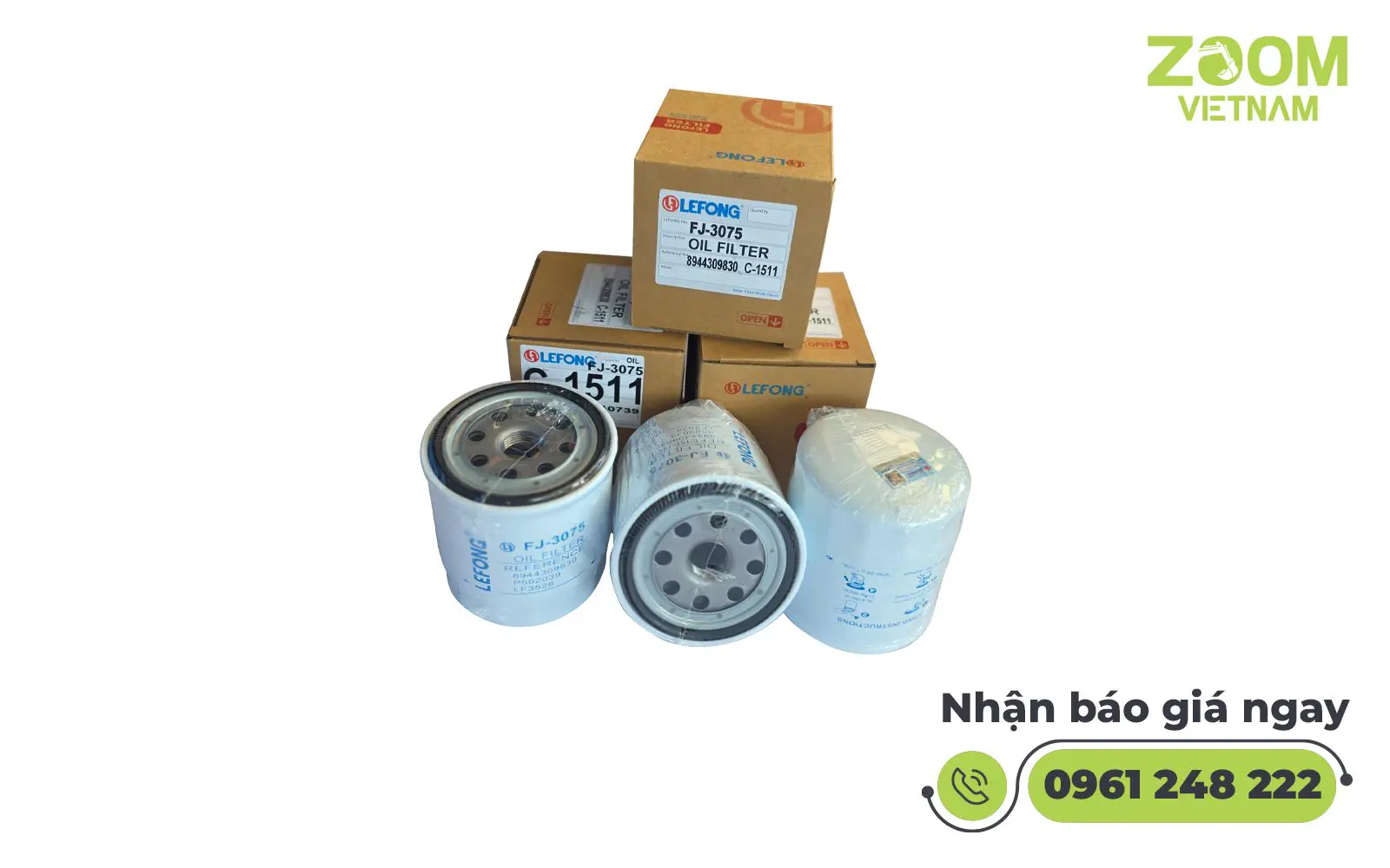 Lọc nhớt C240/4JG2_ 8-97049708-1-GC