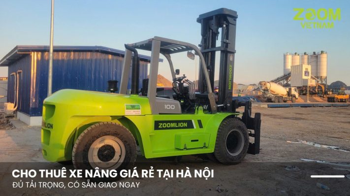 Cho Thuê Xe Nâng Giá Rẻ Tại Hà Nội | Đủ Tải Trọng, Có Sẵn Giao Ngay