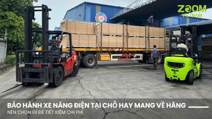 Bảo Hành Xe Nâng Điện Tại Chỗ Hay Mang Về Hãng? Nên Chọn Gì Để Tiết Kiệm Chi Phí