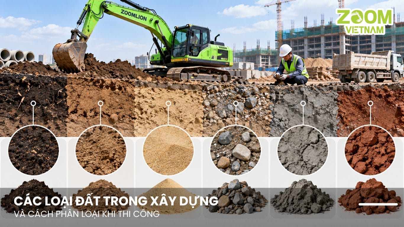 Các Loại Đất Trong Xây Dựng Và Cách Phân Loại Khi Thi Công